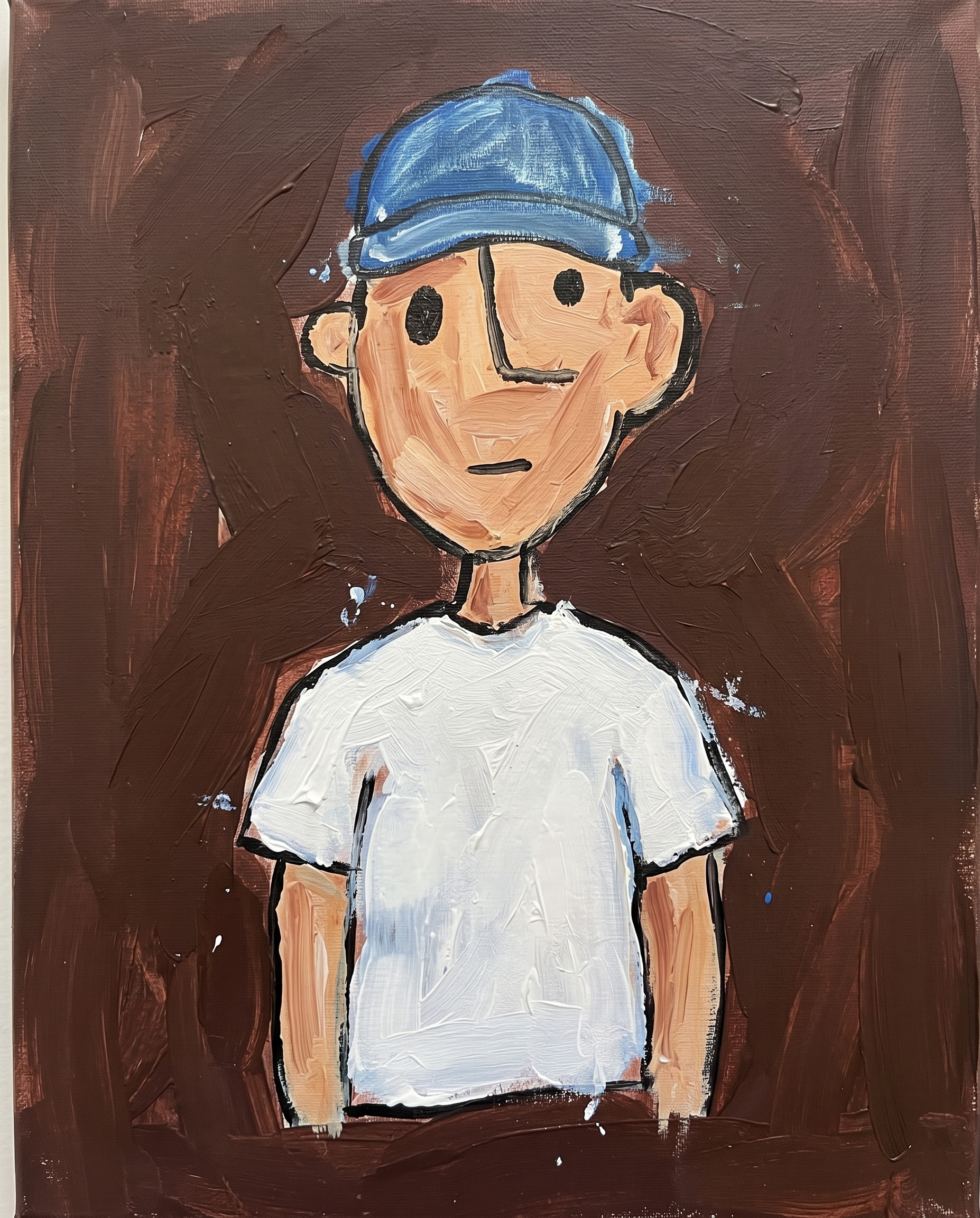 Illustrated portrait of Martin Borja